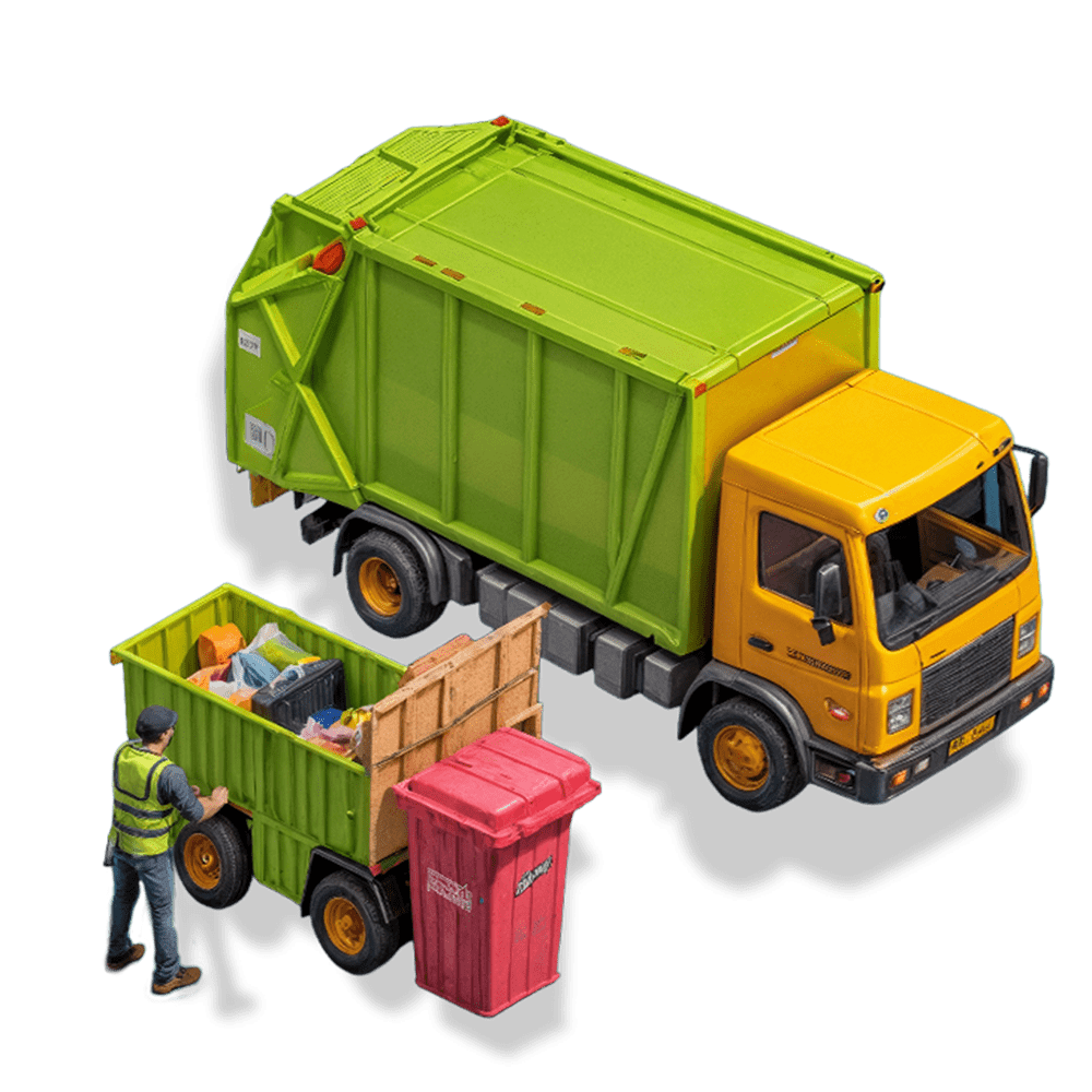 An icon illustrating Sustainability and Waste Management
